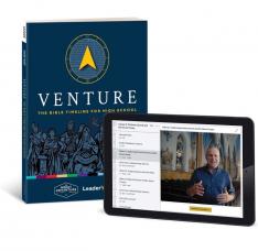 Venture: The Bible Timeline for High School, Leader's Guide with Digital Access