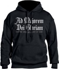 AMDG Black Hoodie Size: XL