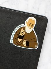 St. Padre Pio Stickers 10-pack
