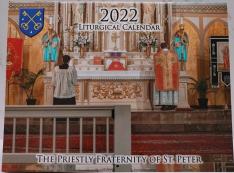 2022 Liturgical Calendar (FSSP)