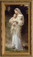 L'Innocence - Ornate Gold Framed Art