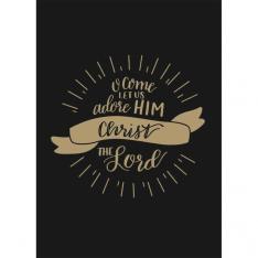 Catholic Christmas Card – Come Let Us Adore Him (set of 10)