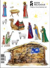 Nativity Cling Set