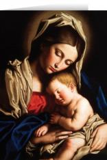 Madonna and Her Child Christmas Cards (25 Cards)