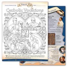 Vocations Worksheet for Kids – Grades 3-4
