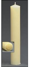51% Beeswax Candle 1-1/2 x 25-1/2" (6/box)