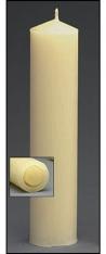 51% Beeswax Candle - 2 x 9" (12/box)