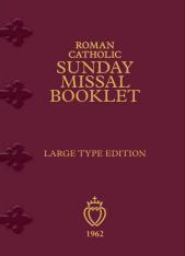 Sunday Missal Booklet Large Print