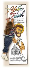 Catholic Coloring Posters Deluxe Year of Faith
