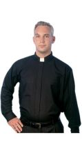 Omega 100% Cotton 5000 LS Black Tab Shirt