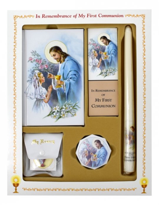 First Mass Book (Good Shepherd) Deluxe Set Girl's Edition