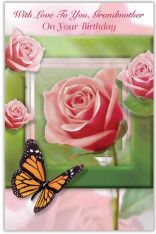 Love on Your Birthday - Grandmother Birthday Card: Pack of 6 or 12