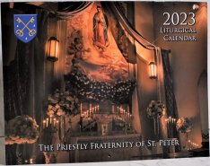 FSSP 2023 Liturgical Calendar (TLM)