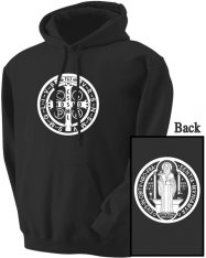 Benedictine Medal Hoodie Size: L