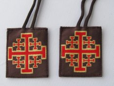 Jerusalem Cross Scapular