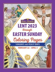 Lent 2023 through Easter Sunday Coloring Book