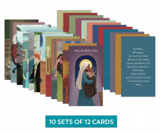 Received Saint Prayer Cards (10 Sets of 12 Cards)