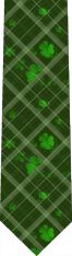 Shamrock Plaid Tie