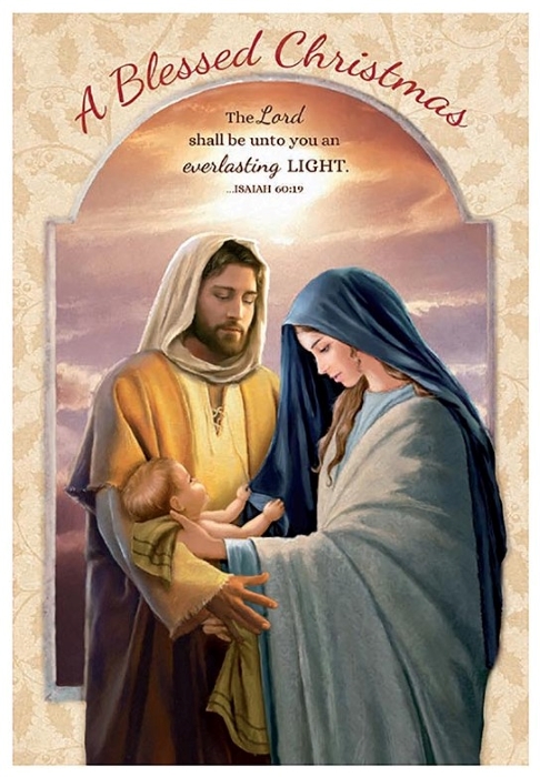 A Blessed Christmas Card - 6 pack