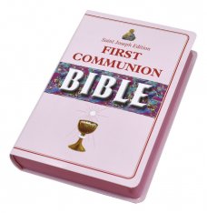 First Communion Bible, St. Joseph NCB First Communion Edition - Girls 608/22FCG