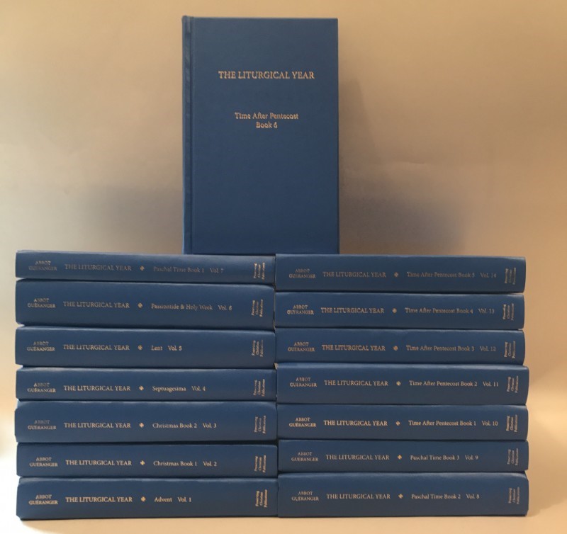 The Liturgical Year, Complete Set, 15 Volumes by Dom Prosper 