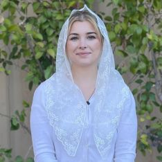 St. Teresa of Avila Chapel Veil - White