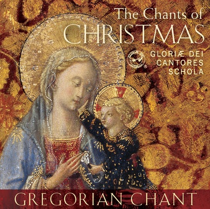 The Chants of Christmas - Gregorian Chant CD by Gloriae Dei