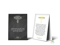 Bible Memory Table Tents for Grandparents - With reflections