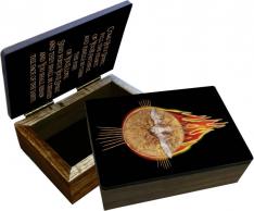 Holy Spirit with Fire Keepsake Box