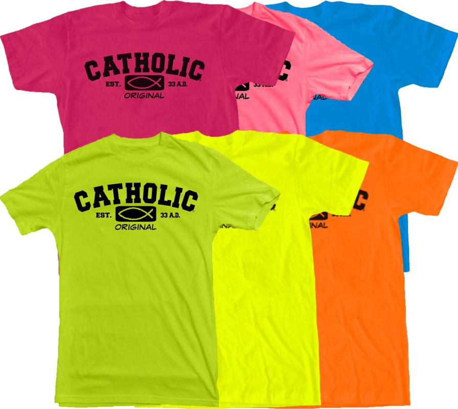 neon tee shirts
