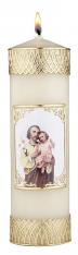 Devotional Candle - St. Joseph and Child