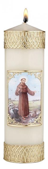 Devotional Candle - St. Francis