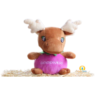 pink moose stuffed animal