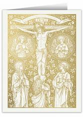Hic est enim Calix Sanguinis Mei Woodcut Note Card Set of 6