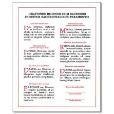 Latin-Only Vesting Card
