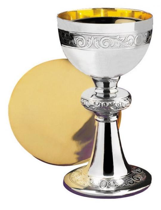 Chalice and Paten for Church Communion | Sacred Vessels