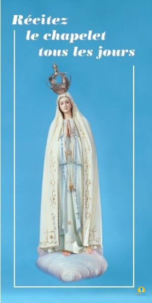 Recitez le chapelet tous les jours Francais; Pray the Rosary Daily French (Pack of 100)