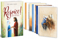 Rejoice! Advent Meditations with the Holy Family Journal and Advent Prayer Cards Bundle