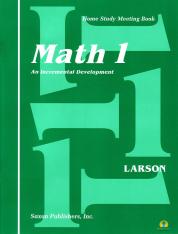Saxon Math 1 Meeting Book
