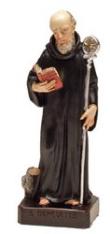 6" St. Benedict Statue