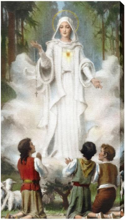 Unknown author~Our Lady praying - Canvas printing - Paintings