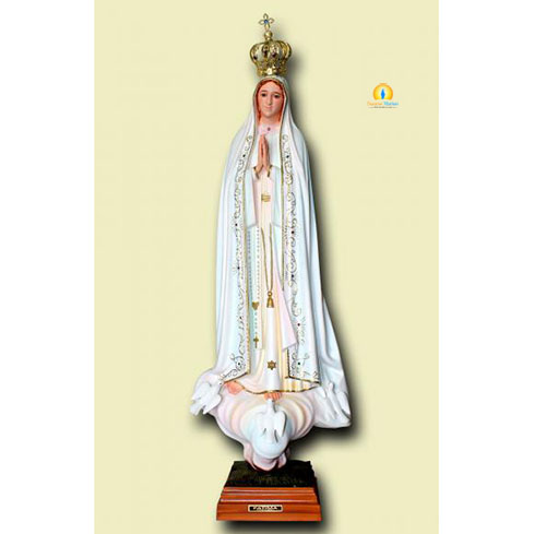 Our Lady Of Fatima Statue 11 18 Zav 0313