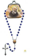 Padre Pio Purse with Rosary