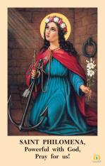 Saint Philomena Novena Prayercard (Pack of 100)