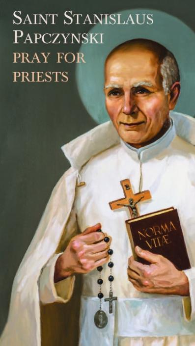 St. Stanislaus Papczynski Prayer Card: Pray for Priests - 1000 Pack